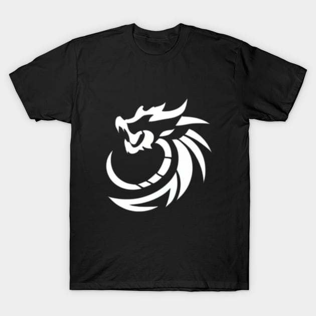 White Dragon T-Shirt by youssda